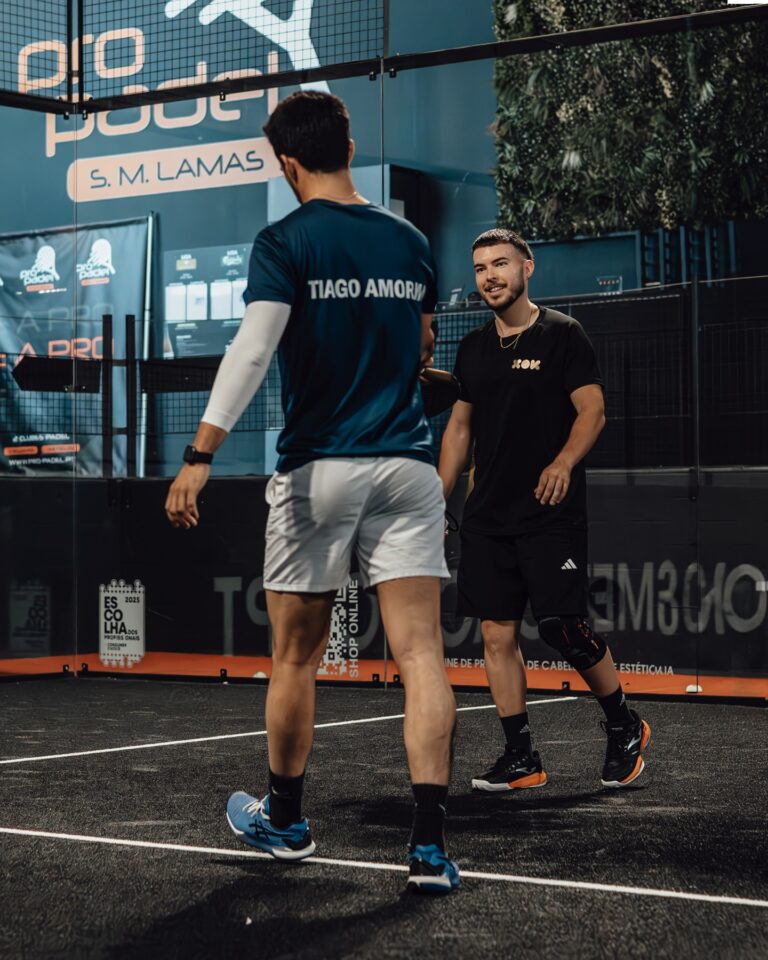 Atletas VORA em campo no ProPadel